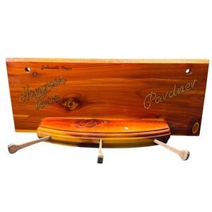 Rustic Wood‎ Jacksonville Oregon Humor Memo Entry Key Rack Country Style